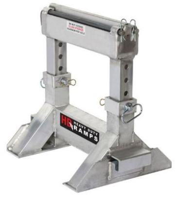 Picture of Hanging Support Stand, 20" Wide, Adjustable from 18"-24" in Height, 23,500 lb max axle capacity